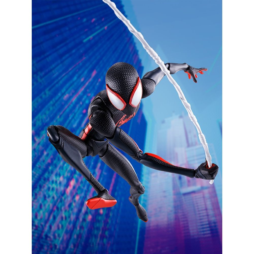 Bandai S.H.Figuarts Across the Spider-verse Spider-man Miles Morales Reissue