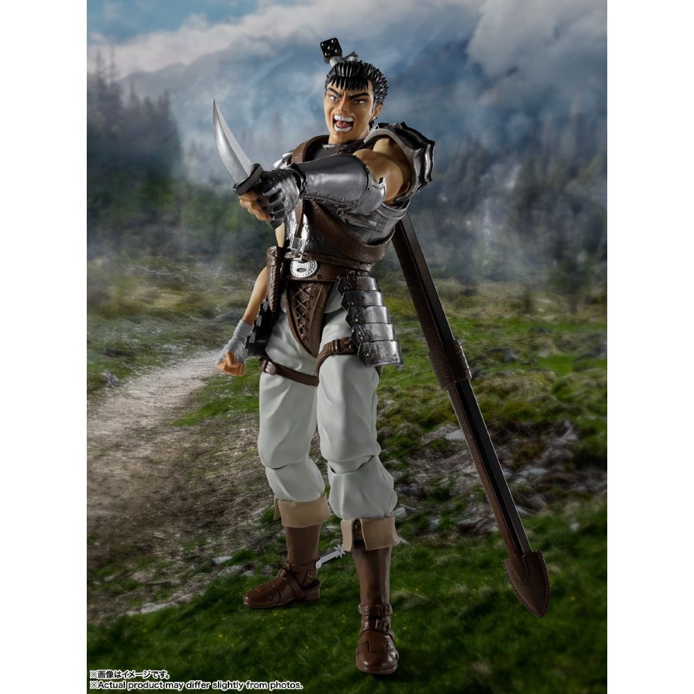 Bandai S.H.Figuarts Berserk Guts Band of the Hawk