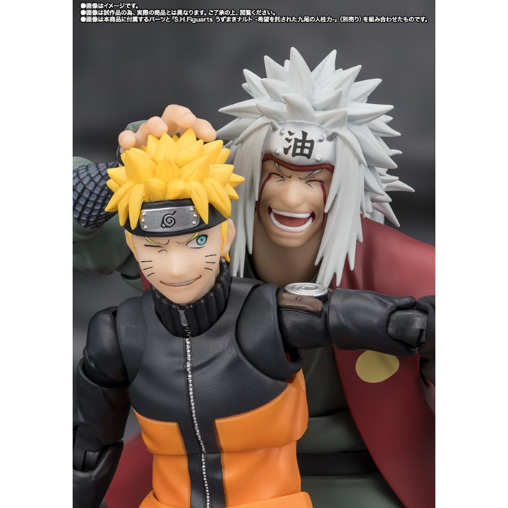 Bandai S.H.Figuarts Naruto Shippuden Jiraiya Sage Mode Set