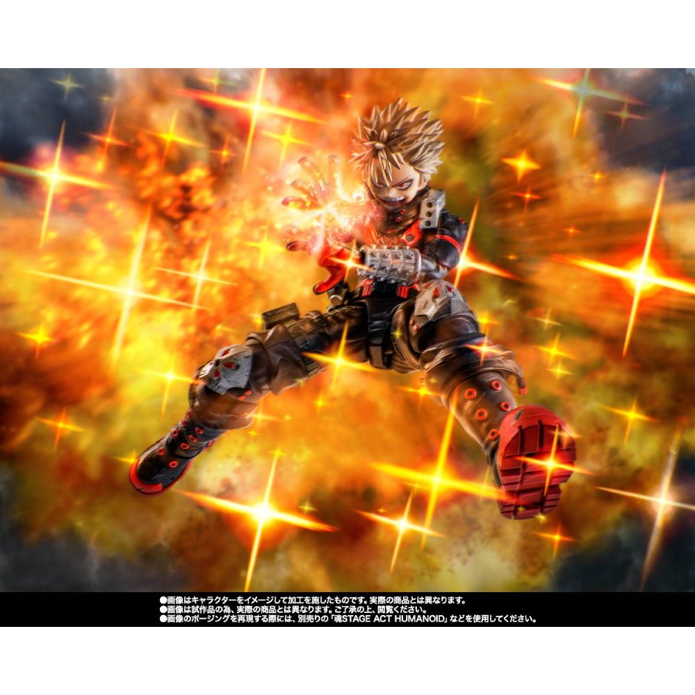PREORDER Bandai S.H.Figuarts My Hero Academia Katsuki Bakugo The Beginning