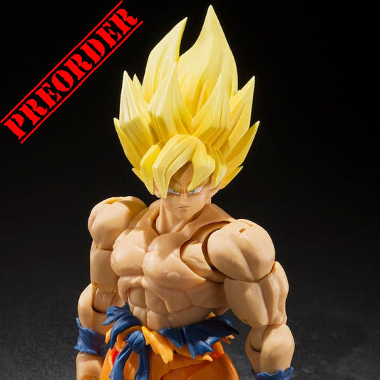 PREORDER Bandai S.H.Figuarts Dragon Ball Z Legendary Super Saiyan Goku Best Selection