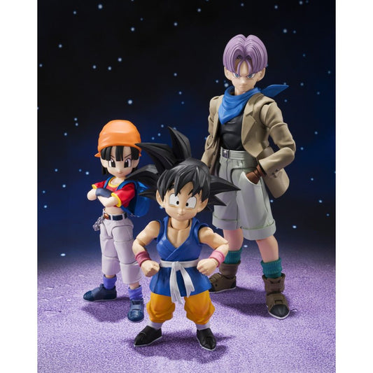Bandai S.H.Figuarts Dragon Ball GT Goku x Trunks x Pan Bundle