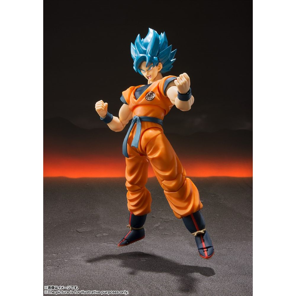 Bandai S.H.Figuarts Dragon Ball Super Saiyan God Super Saiyan Goku Reissue