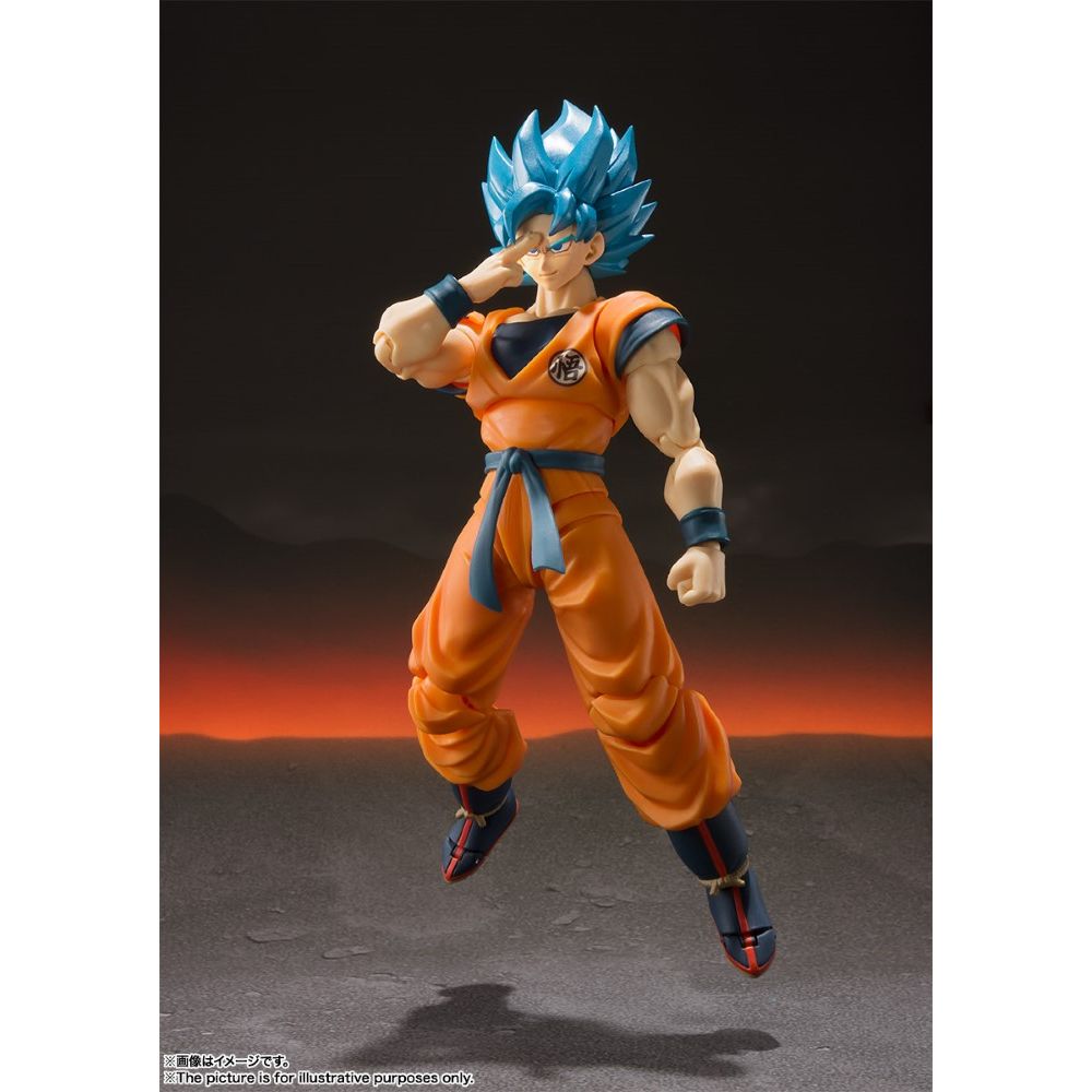 Bandai S.H.Figuarts Dragon Ball Super Saiyan God Super Saiyan Goku Reissue