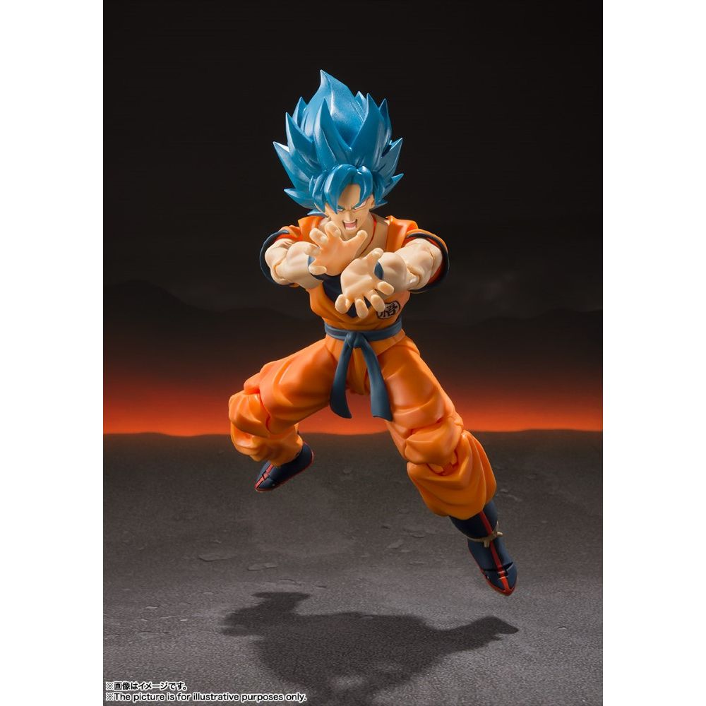Bandai S.H.Figuarts Dragon Ball Super Saiyan God Super Saiyan Goku Reissue