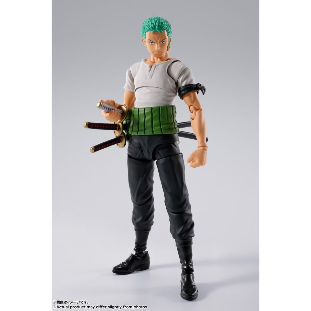 Bandai S.H.Figuarts One Piece Roronoa Zoro Romance Dawn Reissue
