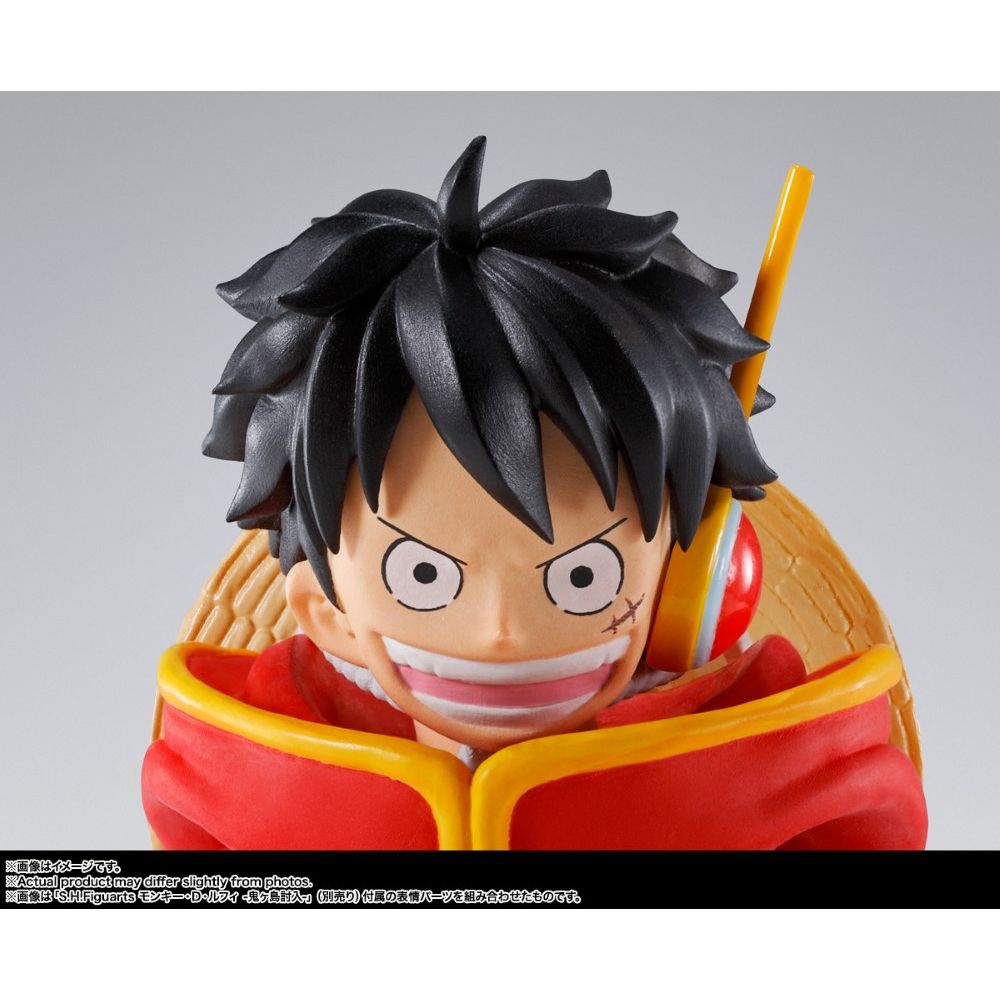Bandai S.H.Figuarts One Piece Monkey D Luffy Future Island Egghead