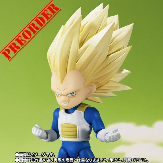 PREORDER Bandai S.H.Figuarts Dragon Ball Daima Super Saiyan 3 Vegeta MINI