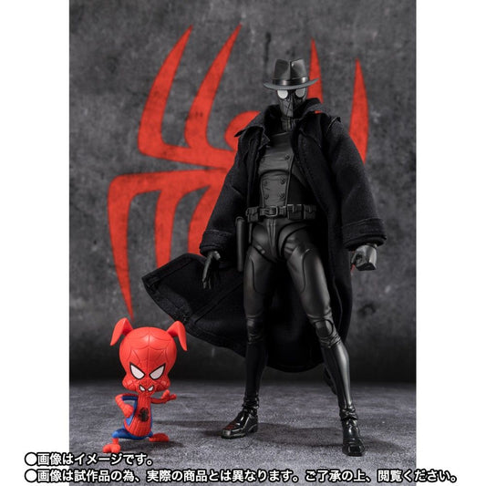 Bandai S.H.Figuarts Spider-Man Across The Spiderverse Spiderman Noir & Spider-Ham