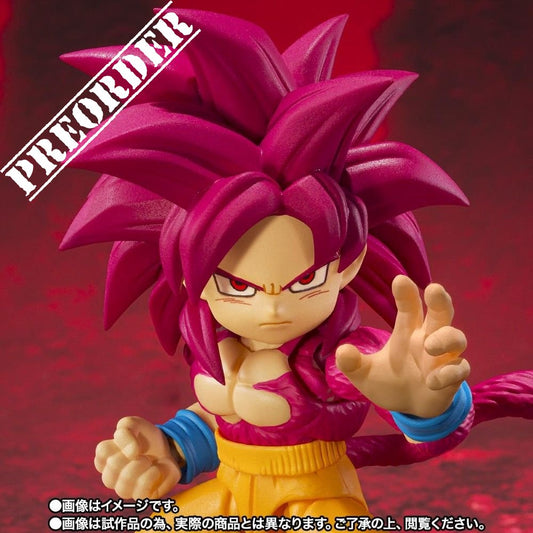 PREORDER Bandai S.H.Figuarts Dragon Ball Daima Super Saiyan 4 Goku MINI