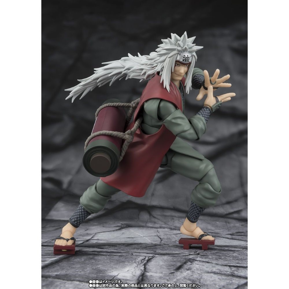 Bandai S.H.Figuarts Naruto Shippuden Jiraiya Sage Mode Set
