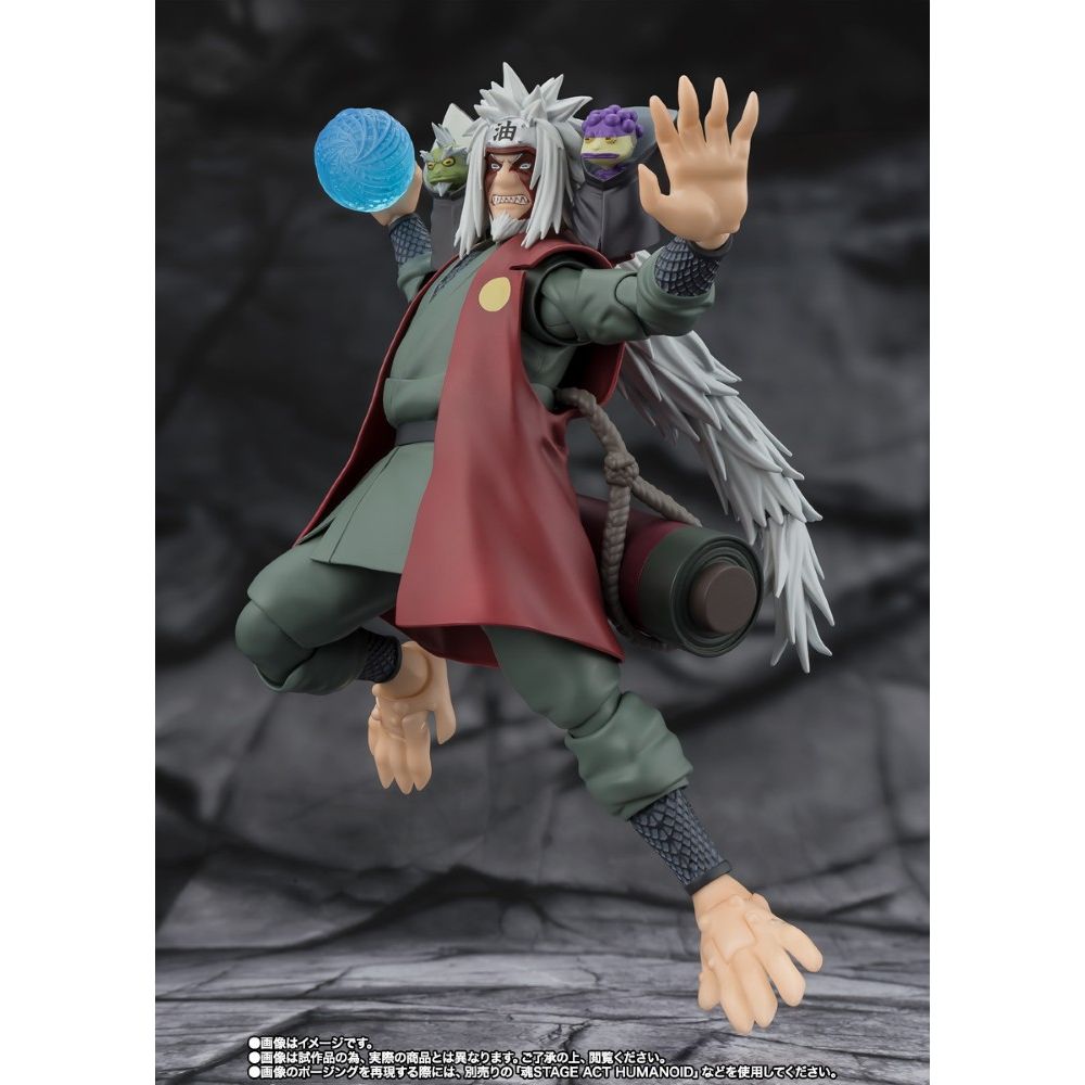 Bandai S.H.Figuarts Naruto Shippuden Jiraiya Sage Mode Set