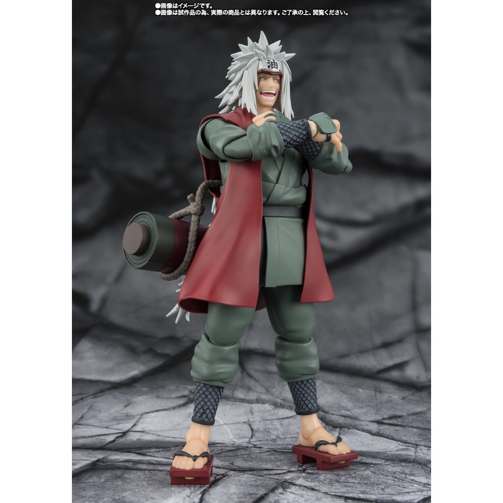 Bandai S.H.Figuarts Naruto Shippuden Jiraiya Sage Mode Set