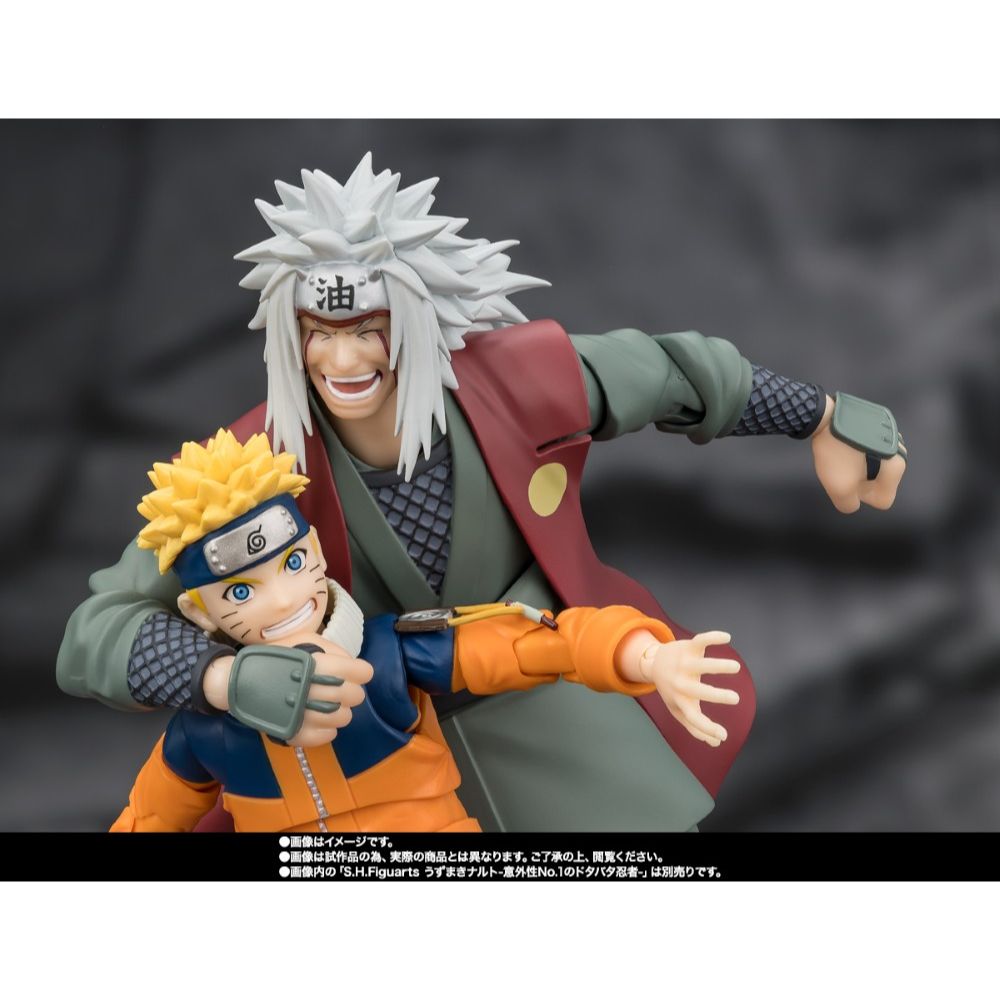 Bandai S.H.Figuarts Naruto Shippuden Jiraiya Sage Mode Set