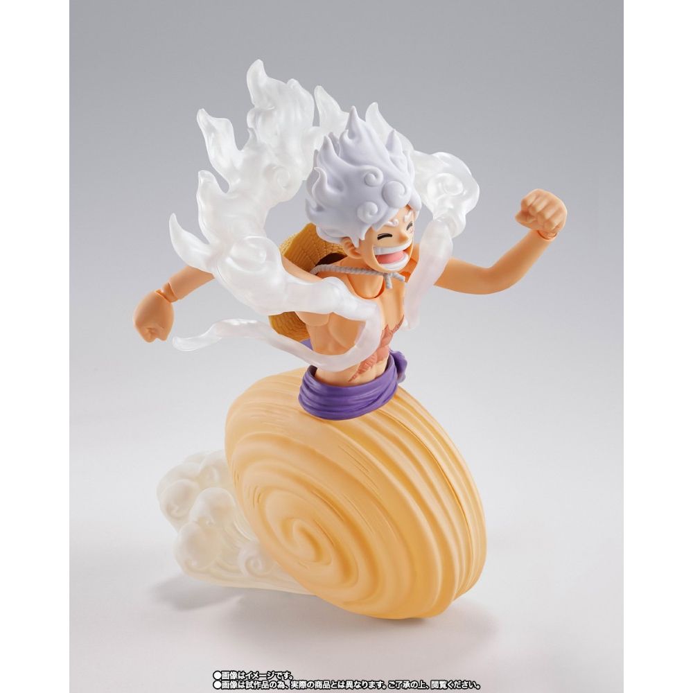 PREORDER Bandai S.H.Figuarts One Piece Luffy Gear 5 - Future Island Egghead