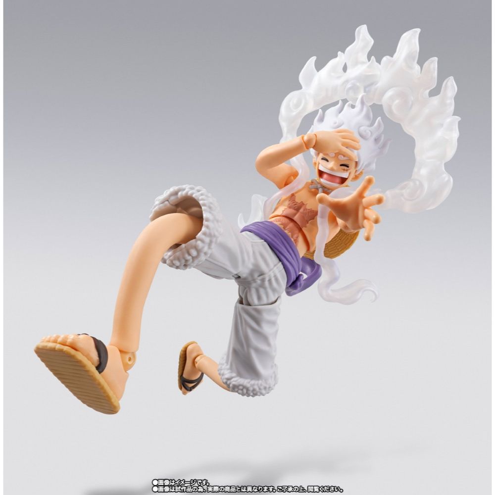 PREORDER Bandai S.H.Figuarts One Piece Luffy Gear 5 - Future Island Egghead