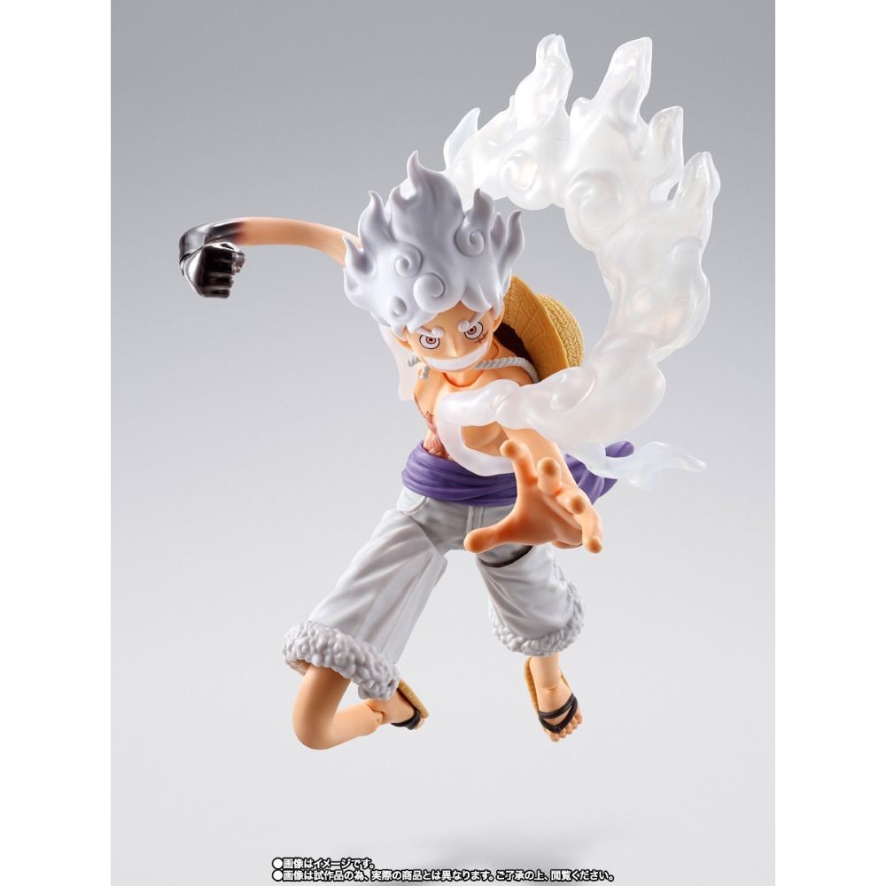 PREORDER Bandai S.H.Figuarts One Piece Luffy Gear 5 - Future Island Egghead