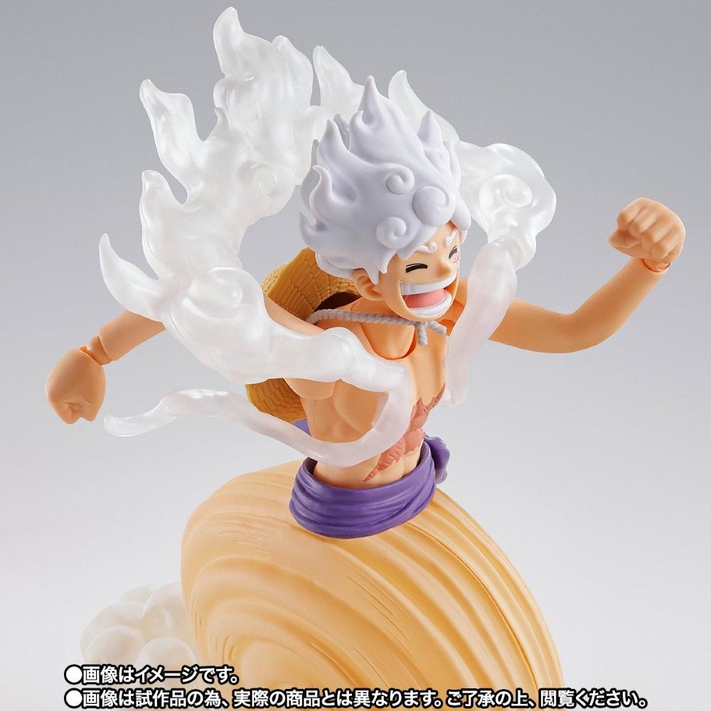 PREORDER Bandai S.H.Figuarts One Piece Luffy Gear 5 - Future Island Egghead