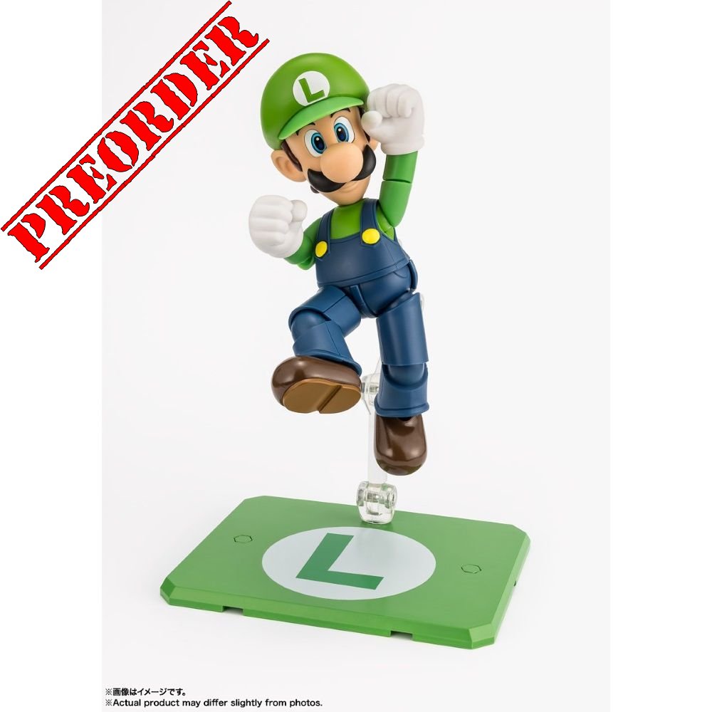 PREORDER Bandai S.H.Figuarts Super Mario Luigi