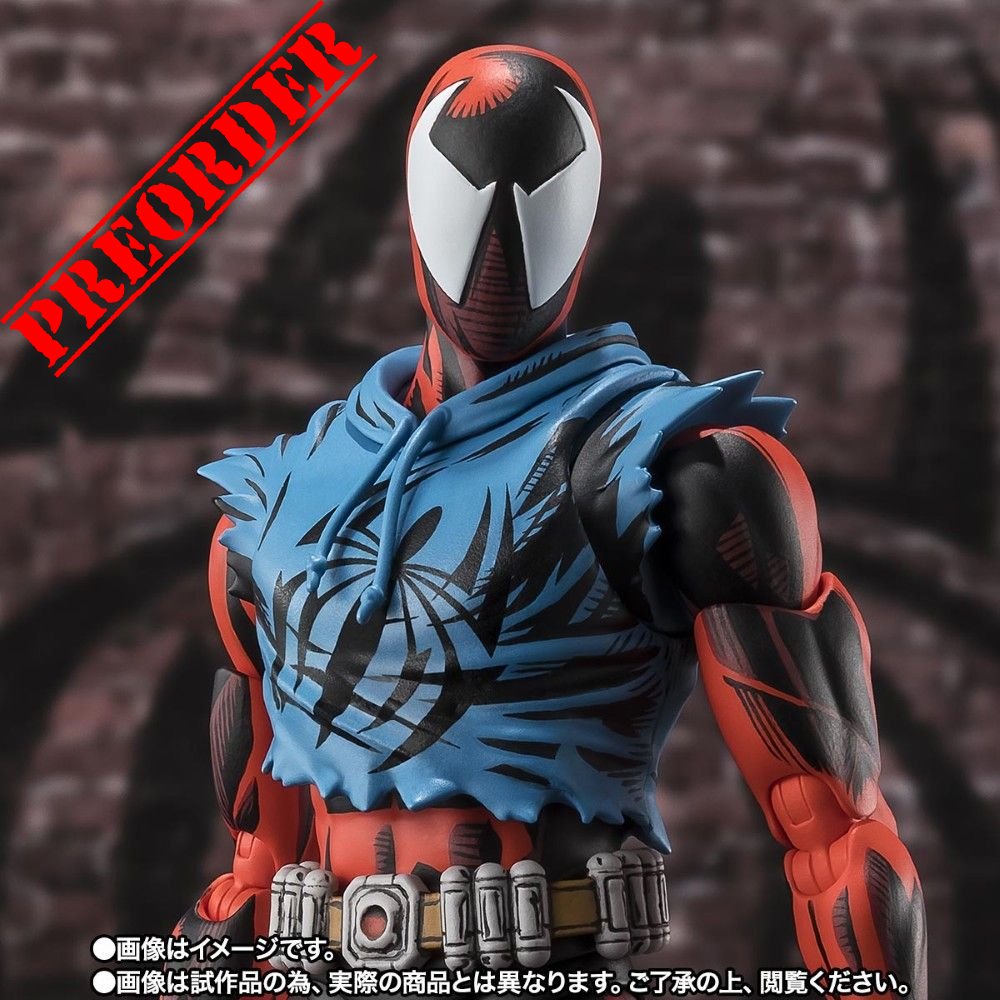 PREORDER Bandai S.H.Figuarts Spider-Man Across The Spiderverse Scarlet Spider