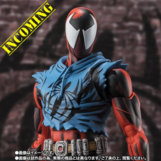 INCOMING Bandai S.H.Figuarts Spider-Man Across The Spiderverse Scarlet Spider