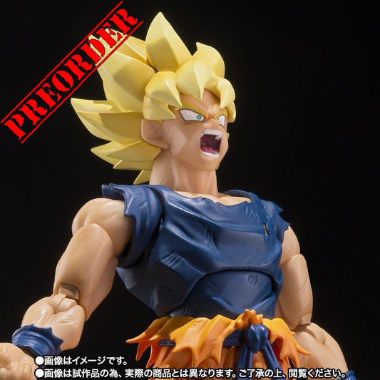 PREORDER Bandai S.H.Figuarts Dragon Ball Z Super Saiyan Son Goku Fighter of Rage