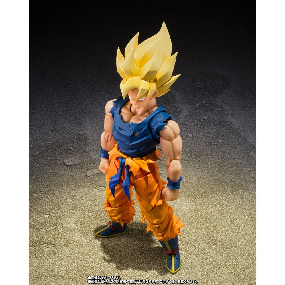 PREORDER Bandai S.H.Figuarts Dragon Ball Z Super Saiyan Son Goku Fighter of Rage