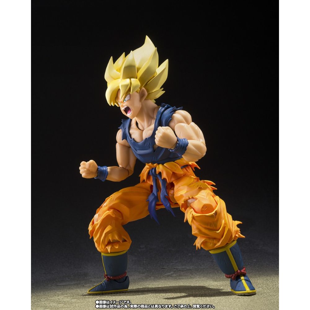 PREORDER Bandai S.H.Figuarts Dragon Ball Z Super Saiyan Son Goku Fighter of Rage