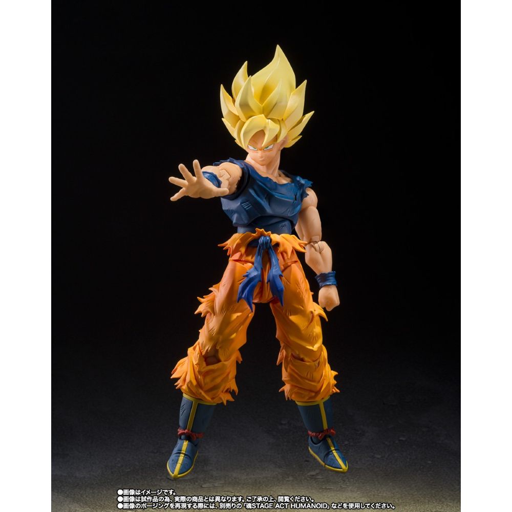 PREORDER Bandai S.H.Figuarts Dragon Ball Z Super Saiyan Son Goku Fighter of Rage
