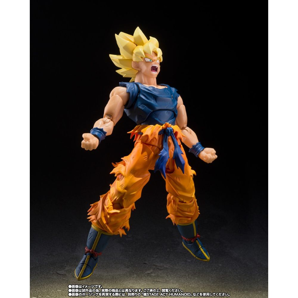 PREORDER Bandai S.H.Figuarts Dragon Ball Z Super Saiyan Son Goku Fighter of Rage