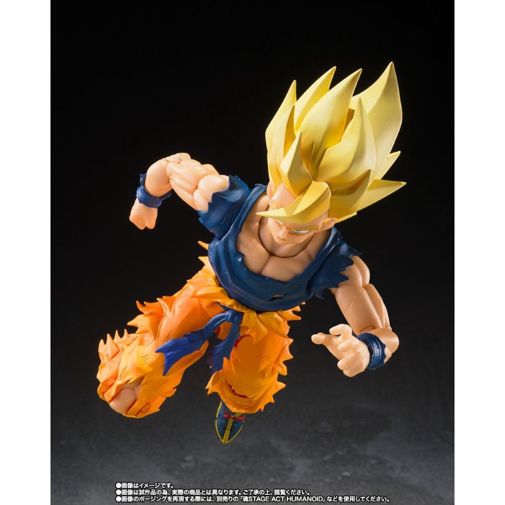 PREORDER Bandai S.H.Figuarts Dragon Ball Z Super Saiyan Son Goku Fighter of Rage