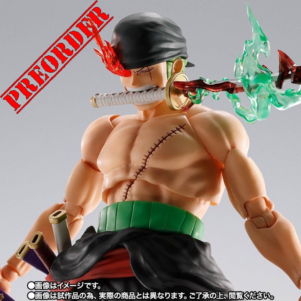 PREORDER Bandai S.H.Figuarts One Piece Roronoa Zoro The King of Hell