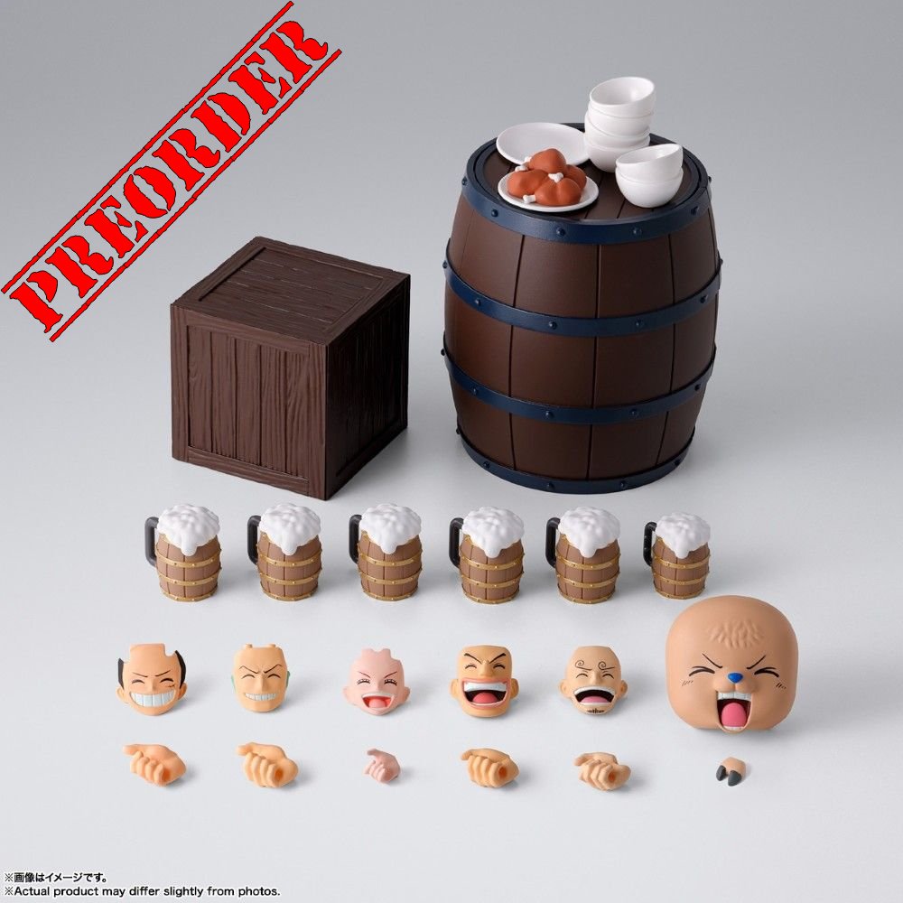PREORDER Bandai S.H.Figuarts One Piece Straw Hat Crew Party Set