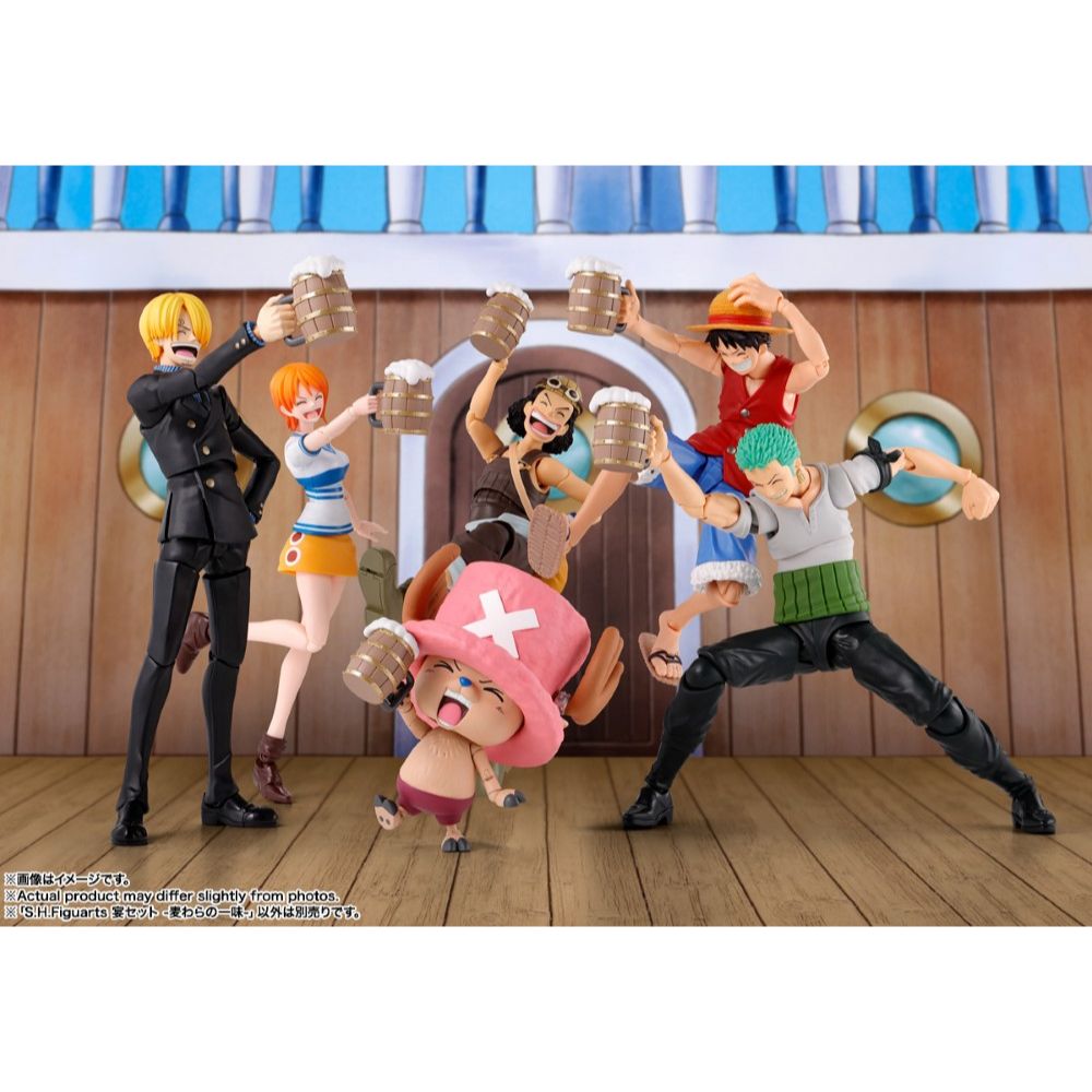 PREORDER Bandai S.H.Figuarts One Piece Straw Hat Crew Party Set