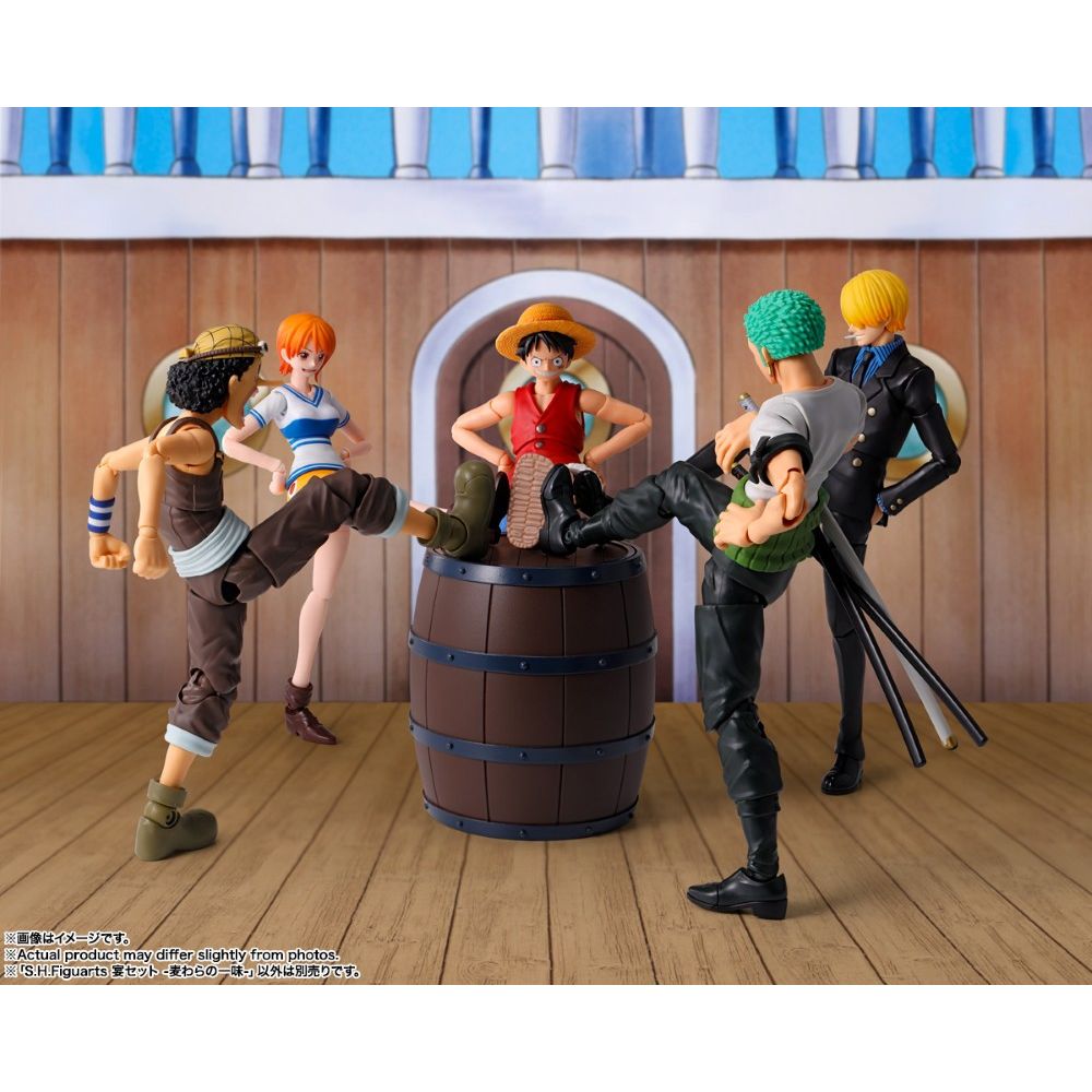 PREORDER Bandai S.H.Figuarts One Piece Straw Hat Crew Party Set