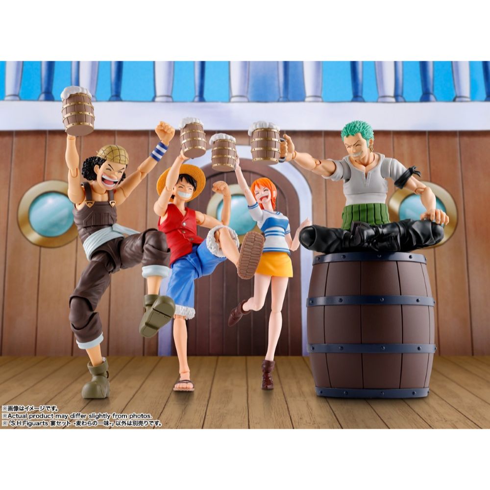 PREORDER Bandai S.H.Figuarts One Piece Straw Hat Crew Party Set