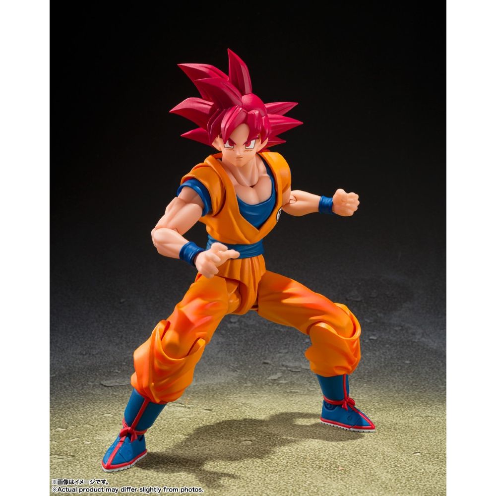 PREORDER Bandai S.H.Figuarts Dragon Ball Super Super Saiyan God Goku God Aura
