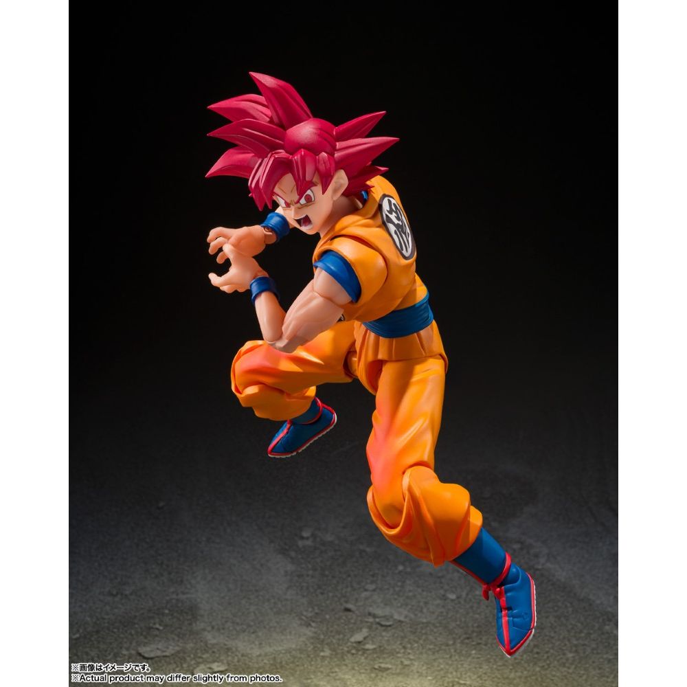 PREORDER Bandai S.H.Figuarts Dragon Ball Super Super Saiyan God Goku God Aura