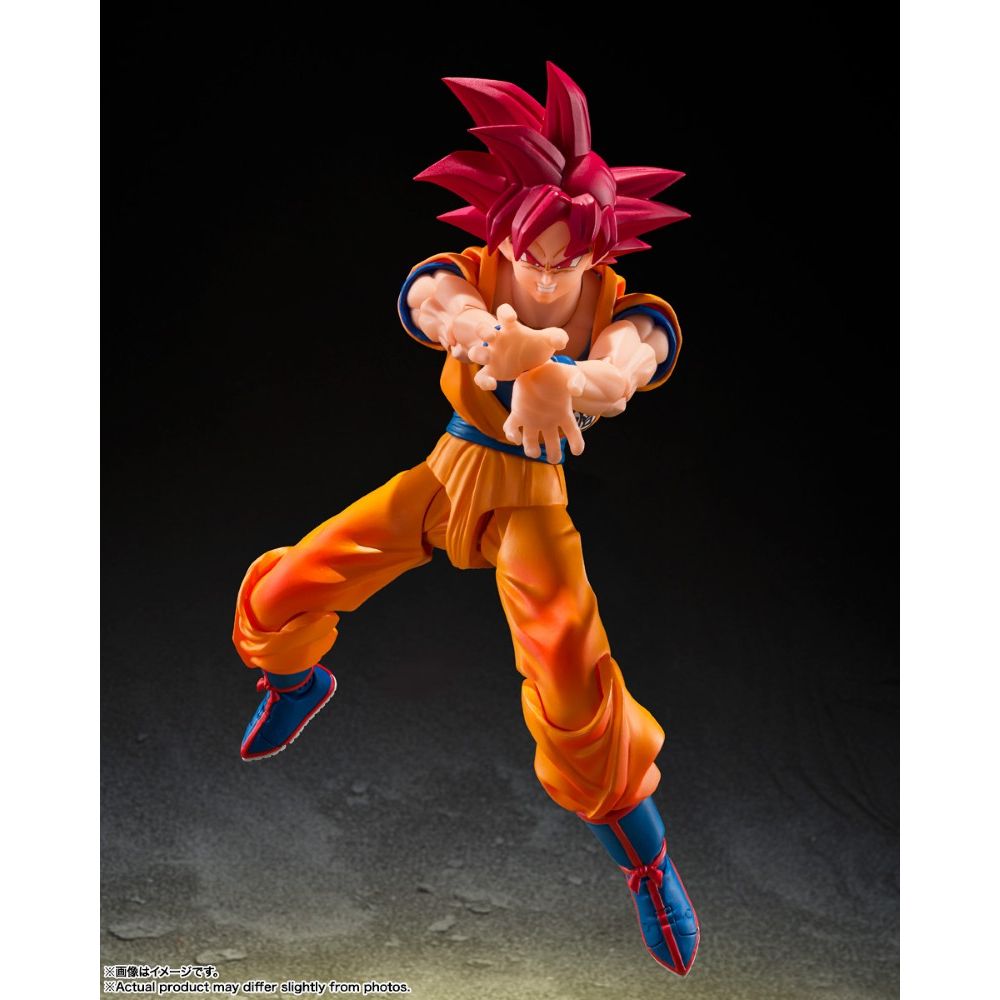 PREORDER Bandai S.H.Figuarts Dragon Ball Super Super Saiyan God Goku God Aura