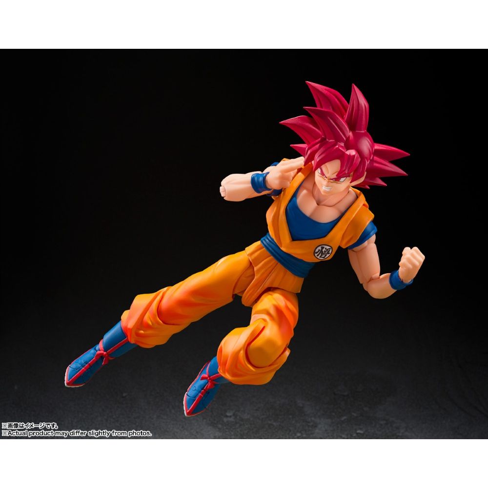 PREORDER Bandai S.H.Figuarts Dragon Ball Super Super Saiyan God Goku God Aura