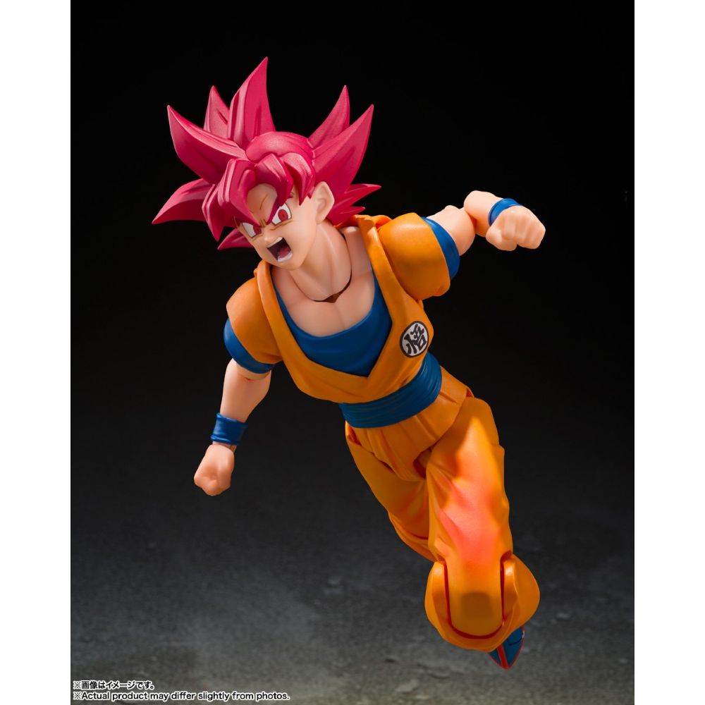 PREORDER Bandai S.H.Figuarts Dragon Ball Super Super Saiyan God Goku God Aura