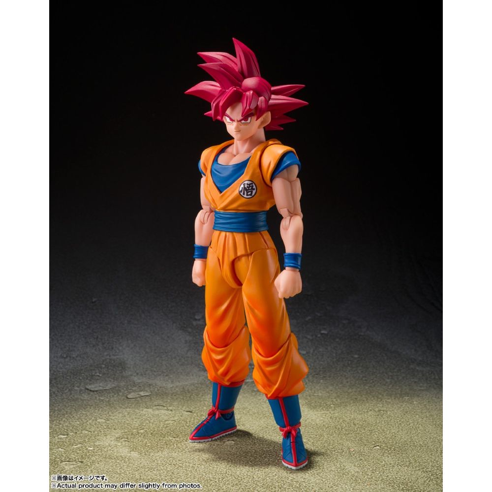 PREORDER Bandai S.H.Figuarts Dragon Ball Super Super Saiyan God Goku God Aura