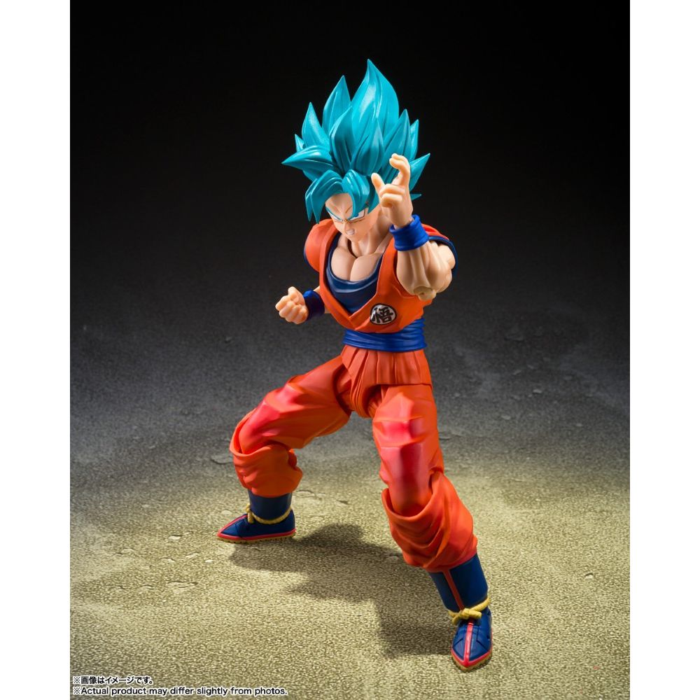 PREORDER Bandai S.H.Figuarts Dragon Ball Super SSGSS Goku Blue Power Transcending Limits