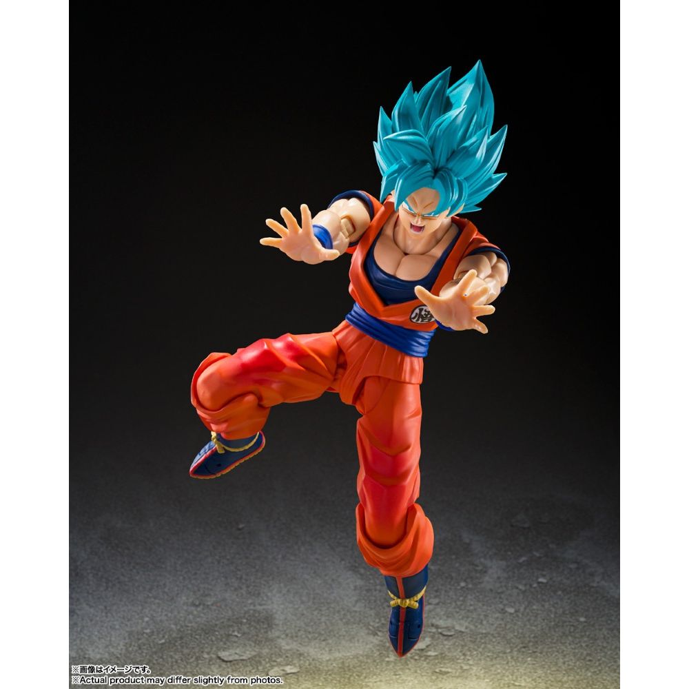 PREORDER Bandai S.H.Figuarts Dragon Ball Super SSGSS Goku Blue Power Transcending Limits