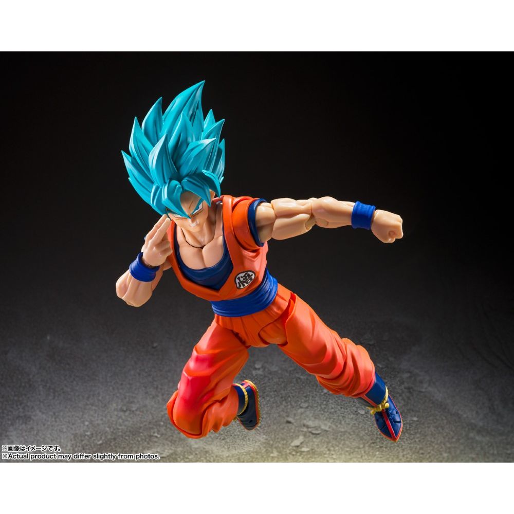 PREORDER Bandai S.H.Figuarts Dragon Ball Super SSGSS Goku Blue Power Transcending Limits