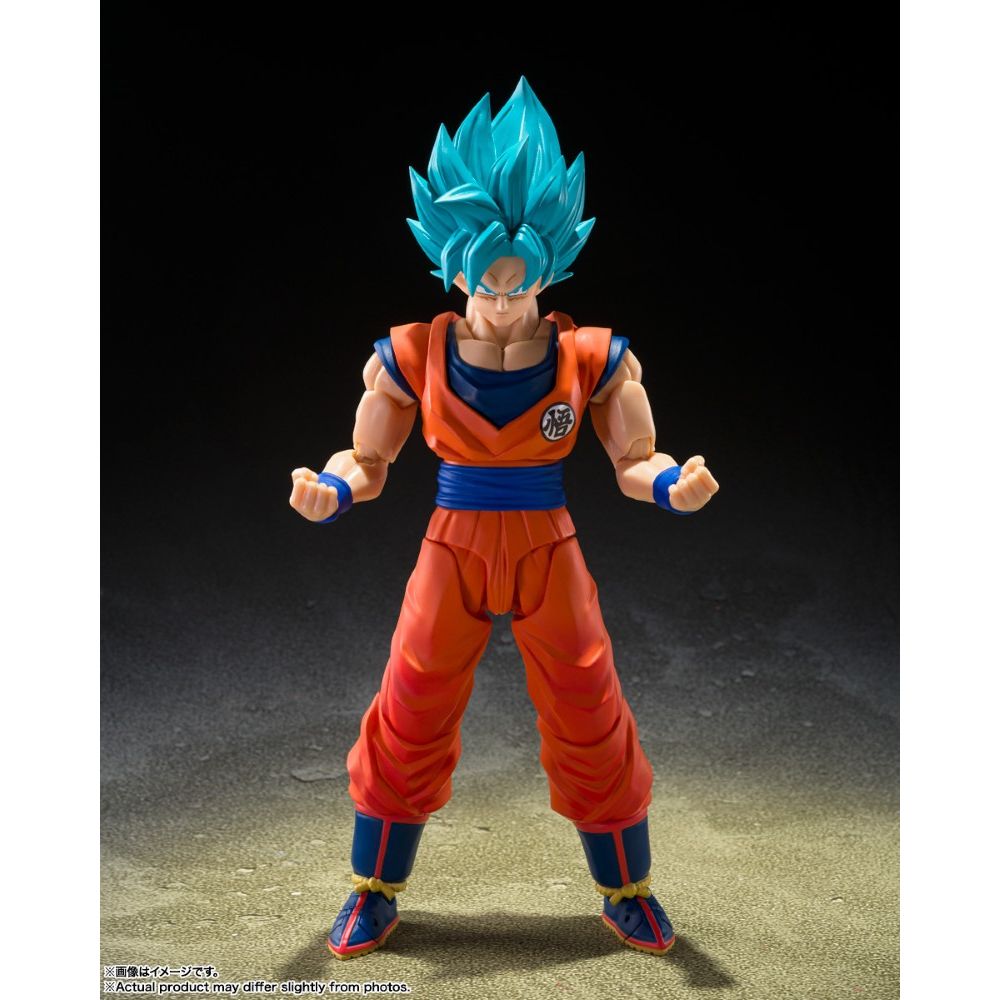 PREORDER Bandai S.H.Figuarts Dragon Ball Super SSGSS Goku Blue Power Transcending Limits