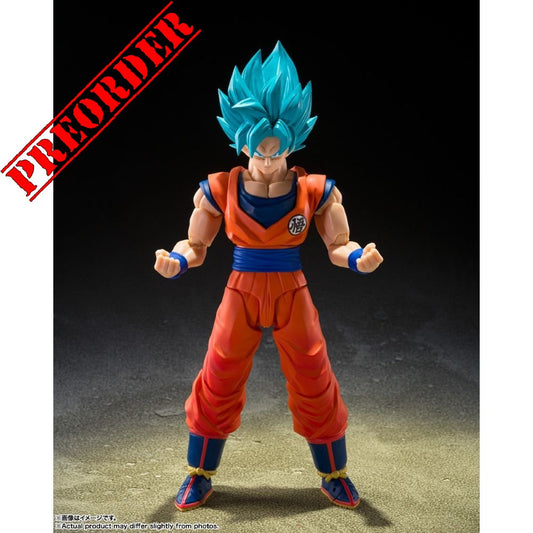 PREORDER Bandai S.H.Figuarts Dragon Ball Super SSGSS Goku Blue Power Transcending Limits